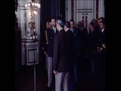 UPITN 16 6 78 ARGENTINIAN PRESIDENT MEETS THE ARGENTINIAN WORLD CUP FOOTBALL TEAM News Clip