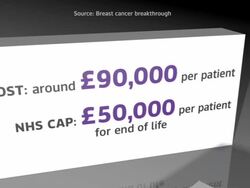 Breast Cancer Drug Declared 'Too Expensive' for NHS News Clip