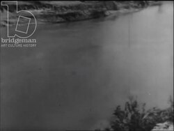 Madagascar c.1958 - Views of industrial development, construction sites. Stock Footage