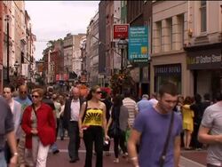 Hotel rooms in Ireland remain empty due to economic crisis News Clip