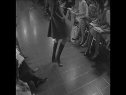 SYND 26 7 68 DESIGNER TED LAPIDUS SHOWS HIS WINTER COLLECTION IN PARIS News Clip