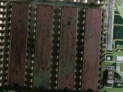 ECU, Burning circuit board Stock Footage