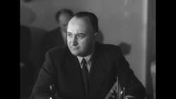 Meeting of USSR satellite nations to discuss remilitarization of West Germany following World War II News Clip