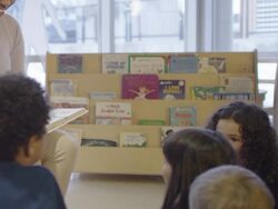 Preschool Story Time Stock Footage