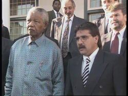 SOUTH AFRICA: CUBAN FOREIGN MINISTER ROBERTO ROBAINA VISIT News Clip