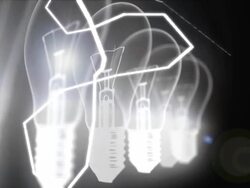 Conceptual Bulb Stock Footage