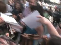 Carla Gugino at the 'Mr. Popper's Penguins' premiere in Hollywood on 6/12/2011 (Footage by WireImage Video/Getty Images Entertainment Video) Stock Footage