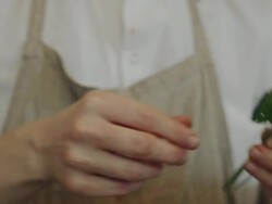 Restaurant food preparation Stock Footage