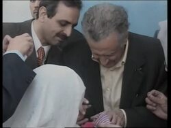 Brahimi gives polio vaccines, comments from UN Special Rep on human rights News Clip