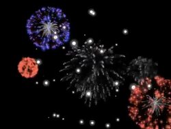 Fireworks Display Stock Footage