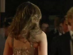 Kelly Brook at 'Skyfall': Royal World Premiere at Royal Albert Hall on October 23, 2012 in London, England (Footage by WireImage Video/Getty Images) Stock Footage