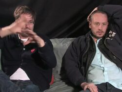 Basement Jaxx Interview (clip 4) Stock Footage