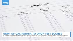 Judge Rules University of California Stop Considering Test Scores News Clip
