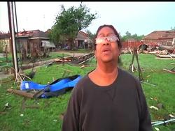 Daybreak on hundreds of homes in ruin just one day after more than a dozen twisters hit the Dallas metro area. The Texas twisters touched down like crazed wrecking balls, destroying homes but killing no one. The AP''s Robert Ray has the story. News Clip