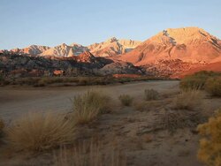 Desert Road Stock Footage