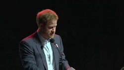 Prince Harry AIDS conference speech part 5 News Clip
