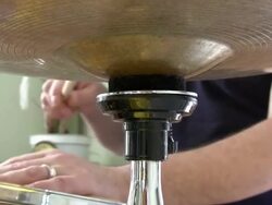 Playing Drum Stock Footage