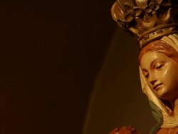 Virgin Mary Stock Footage