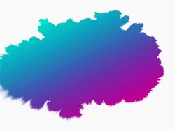 Ink Splat Serie - multicolored on white Stock Footage