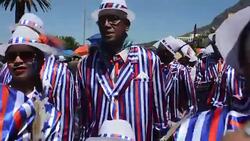 CLEAN : Cape Town holds annual Minstrels Carnival News Clip