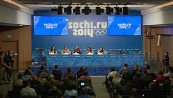CLEAN : Olympics: US skiers getting used to life w News Clip