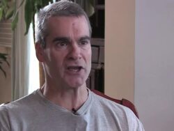 Henry Rollins Interview (clip 16) Stock Footage