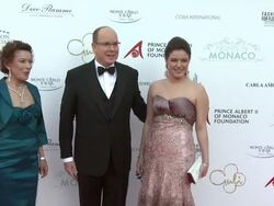 Nights in Monaco Gala Stock Footage