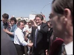 Albania - Berisha announce elections News Clip