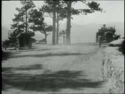 People use their Model T Fords to go for drives in the country for recreation. News Clip