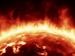 sun activity Stock Footage