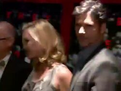 Julia Stiles, Eric Bana, Rebecca Hall John Crowley, James Schamus, Steve Knight and Andrew Karpen at ?Closed Circuit? New York Special Screening Stock Footage