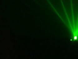 Laser. Night club, entertainment lighting equipment. Stock Footage