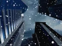 Snowy Background Stock Footage