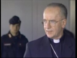Brazilian Cardinal Hummes arrives News Clip