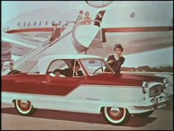 1961 AMC Metropolitan promotional short Stock Footage