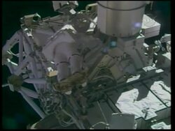 WRAP Crew carry out spacewalk, presser News Clip