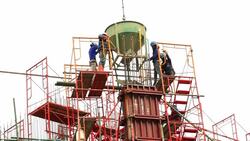 Building construction Stock Footage