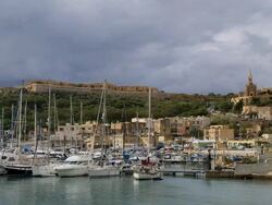 PLEASURE BOATS HARBOUR Stock Footage