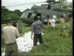 MEXICO: VERACRUTZ: RIVERS RISING AGAIN AFTER FLOODS News Clip
