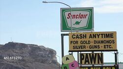 Various roadside businesses in Wendover, Utah News Clip