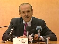 Palestinian negotiator on building row, demo at Naalin News Clip