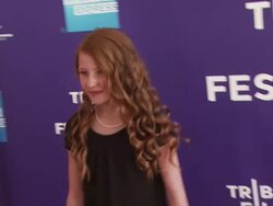 Carolina Andrus at the Premiere Of 'Snowmen' - 9th Annual Tribeca Film Fest at New York NY. (Footage by WireImage Video/GettyImages) Stock Footage