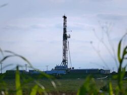 Francking Near The Native Grass Stock Footage