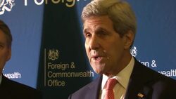 Kerry and UK FM Hammond on IS meeting News Clip