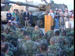 Kuwait - Warren Christopher Boosting Troop Morale Instructional Video