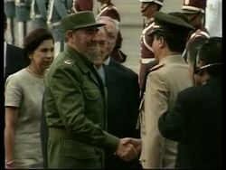 VENEZUALA: FOREIGN ARRIVALS FOR INAUGURATION OF HUGO CHAVEZ News Clip