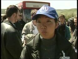 MACEDONIA: KOSOVO: FLOOD OF REFUGEES CONTINUES News Clip