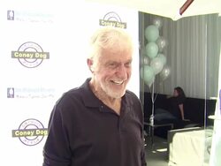 Dick Van Dyke at the Coney Dog Grand Opening Benefiting The Midnight Mission at West Hollywood CA. (Footage by WireImage Video/Getty Images Entertainment Video) Stock Footage