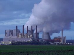 Power station Stock Footage