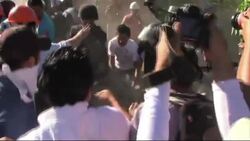 Dozens of students' parents in the southern Mexican state of Oaxaca got into violent clashes on Thursday with teachers from the National Education Workers Coordinating Committee, the smaller of the country's two main teachers unions.   (Dec. 19) News Clip